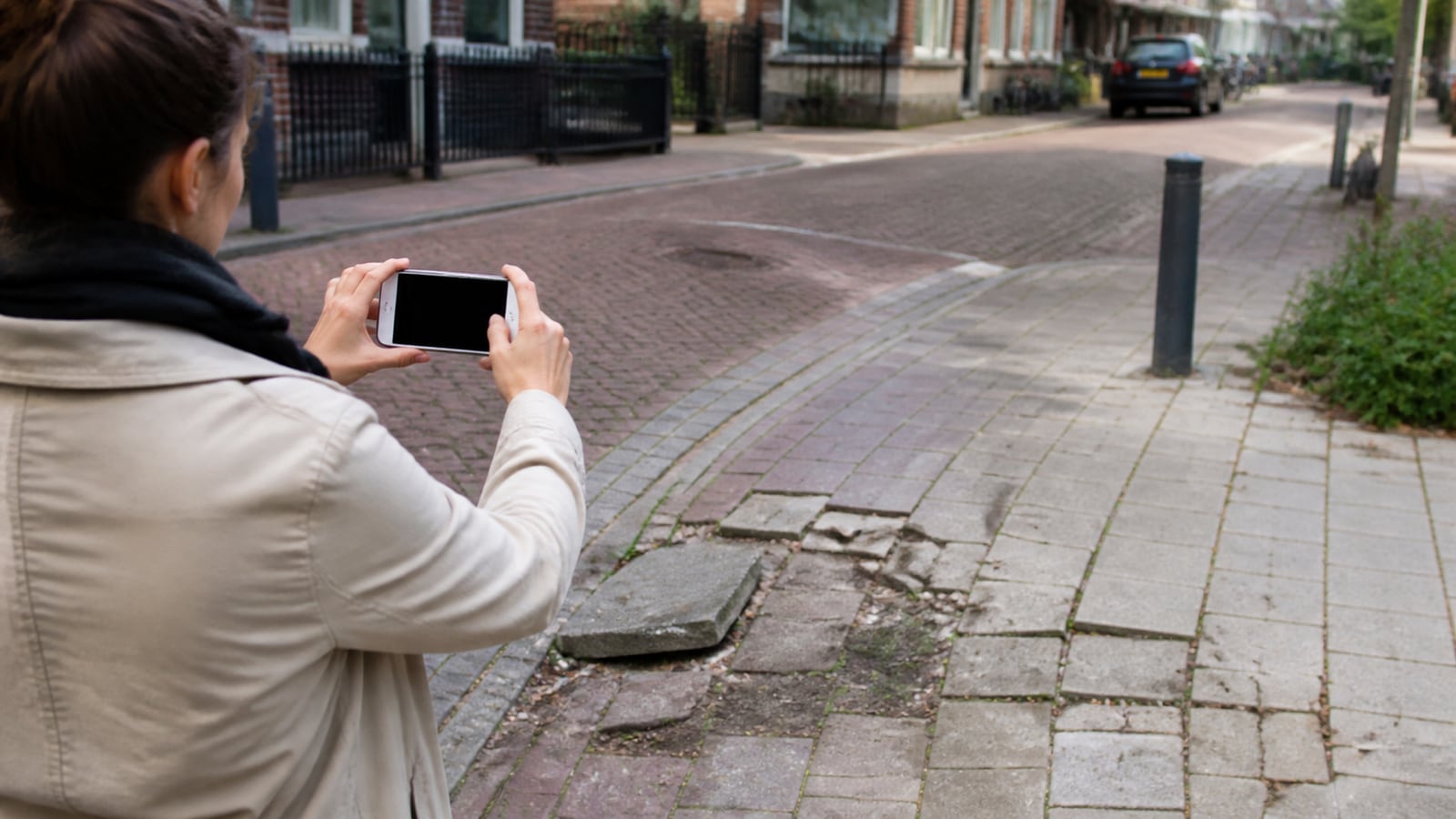 Een melding over de openbare ruimte documenteren
